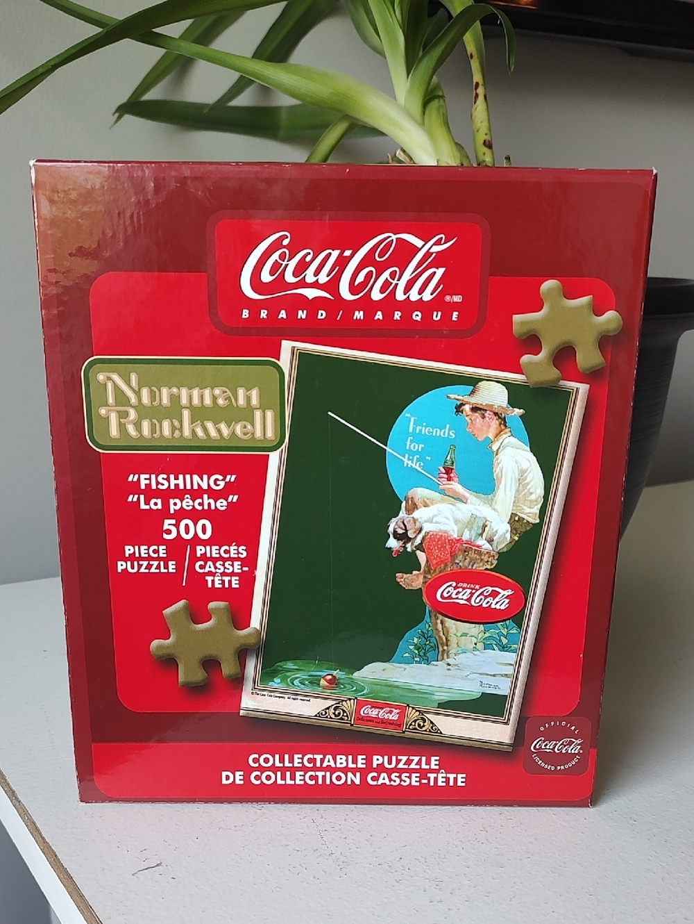 Brand New Made In U.S.A. Coca-Cola Norman Rockwell 500 Piece Collectible Puzzle
